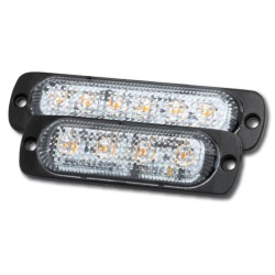 Flash Blitz Auto 4 LED-uri voltaj 10-30V low profile IP69K 19 tipuri de flash Flash Blitz Auto 4 LED-uri voltaj 10-30V low profile IP69K 19 tipuri de flash